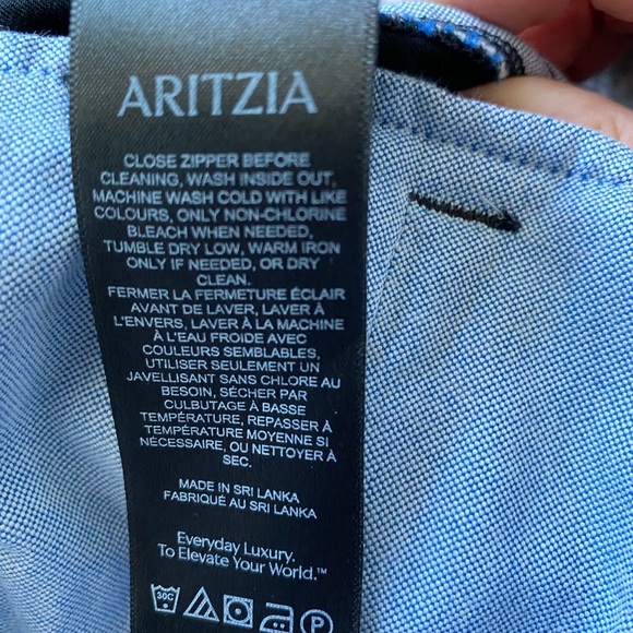 TNA Classic Black Midi Skirt , size 8 , EUC , black - Picture 9 of 10